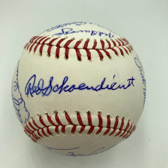 1967 St. Louis Cardinals World Series Champs Team Signed Baseball Tristar COA