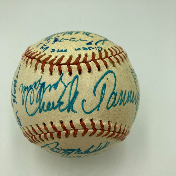 1976 Oakland A's Athletics Team Signed American League Baseball PSA DNA COA