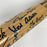 Mint All Century Team Signed Bat 10 Sigs With Willie Mays & Hank Aaron JSA COA