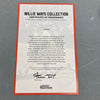 Willie Mays Rookies Of The Year Signed 24x35 Poster Photo JSA COA