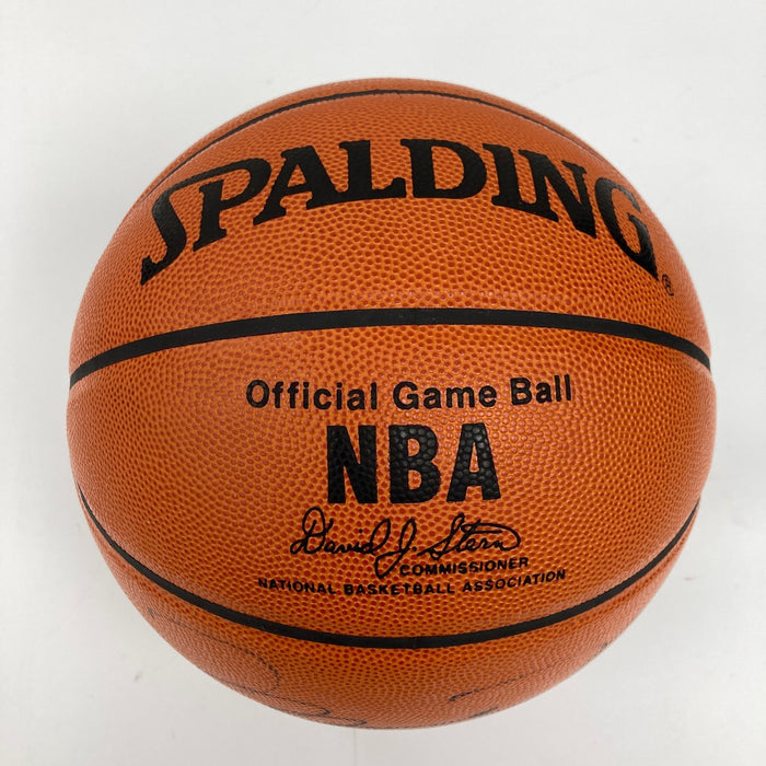 Michael Jordan Signed Spalding Official NBA Game Basketball UDA & PSA DNA COA