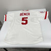 Johnny Bench 1976 WS MVP Signed Mitchell & Ness Cincinnati Reds Jersey JSA COA