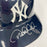 Derek Jeter Rookie Signed New York Yankees Game Model Helmet Steiner COA