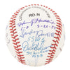 Baseball Great Moments Signed Baseball Hank Aaron Nolan Ryan Don Larsen Beckett