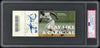 David Freese MLB Debut Signed Full Ticket PSA 10 Gem Mint April 6, 2009