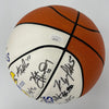 2002-03 Kansas Jayhawks Team Signed Basketball NCAA Champs Runner Up JSA COA