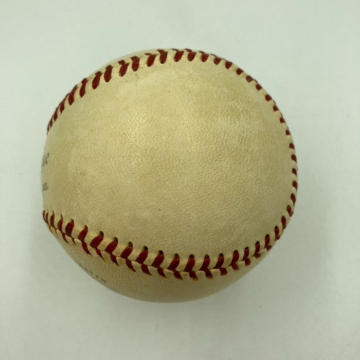 The Finest Dazzy Vance Single Signed National League Giles Baseball PSA DNA COA