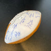 1976 Nebraska Cornhuskers Team Signed Football 50+ Signatures JSA COA