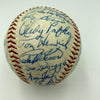 Beautiful Jackie Robinson Joe Dimaggio Hall Of Fame Multi Signed Baseball JSA