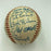 Beautiful 1972 All Star Game Team Signed Baseball 21 Sigs Hank Aaron JSA COA