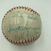 Hall Of Fame Multi Signed Baseball Red Ruffing Goose Goslin Rube Marquard JSA