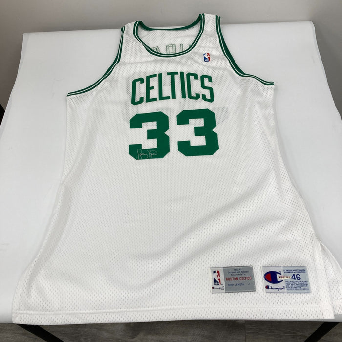 Larry Bird Signed 1992-93 Boston Celtics Authentic Jersey Upper Deck UDA COA