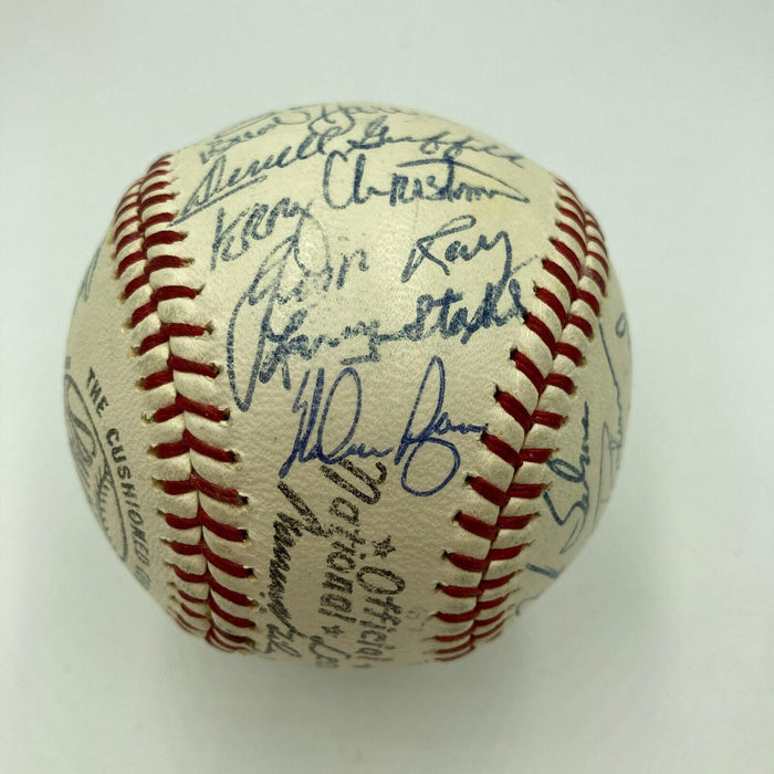 The Finest 1967 New York Mets Team Signed NL Baseball Nolan Ryan JSA COA