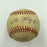 1997 Yankees Indians ALDS Playoffs Game Used Baseball Signed By All Umpires