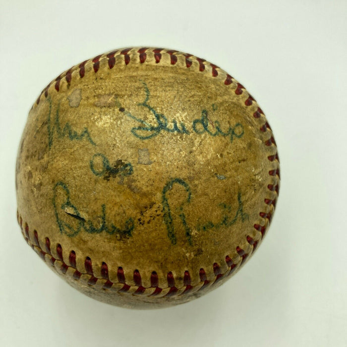 William Bendix "Babe Ruth" Signed Inscribed Baseball Movie Star JSA COA Dec 1964
