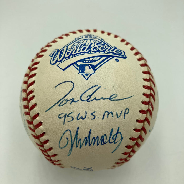 1995 Atlanta Braves World Series Champs Team Signed National League Baseball JSA