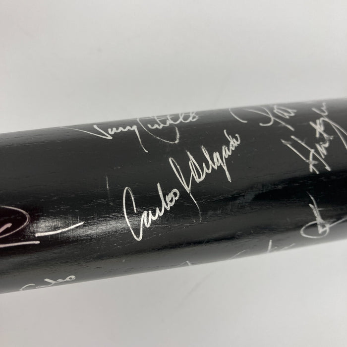 1993 Toronto Blue Jays World Series Champs Team Signed Baseball Bat JSA COA