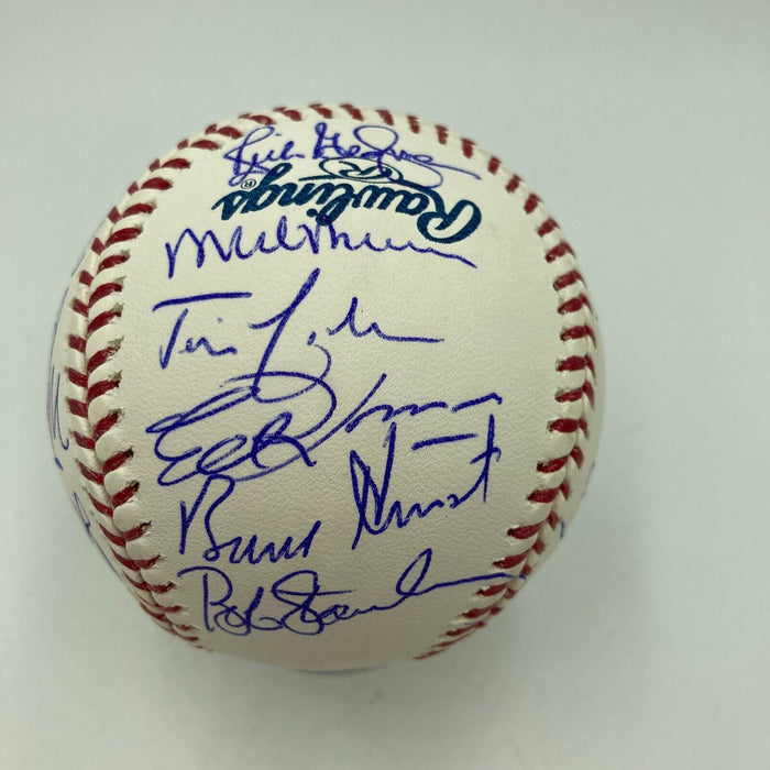 1986 Boston Red Sox AL Champs Team Signed Major League Baseball PSA DNA COA