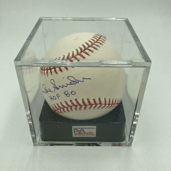 Duke Snider HOF 1980 Signed Major League Baseball PSA DNA Graded 10 GEM MINT