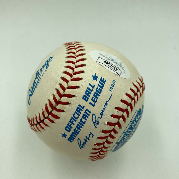 John Astin The Addams Family Signed Major League Baseball Movie Star JSA COA