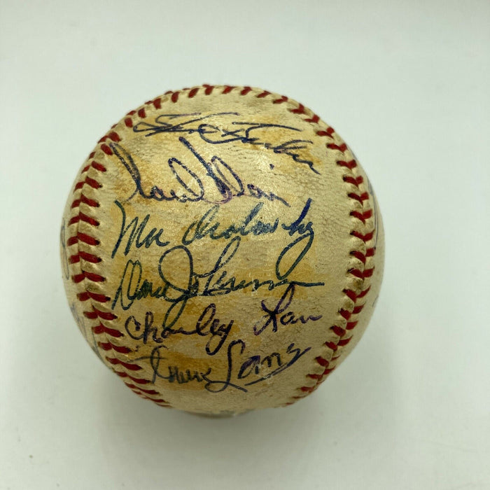 1966 Baltimore Orioles World Series Champs Team Signed AL Baseball With JSA COA