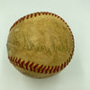 Bo Schembechler Tom Monaghan Michigan Sports Greats Signed Baseball JSA COA