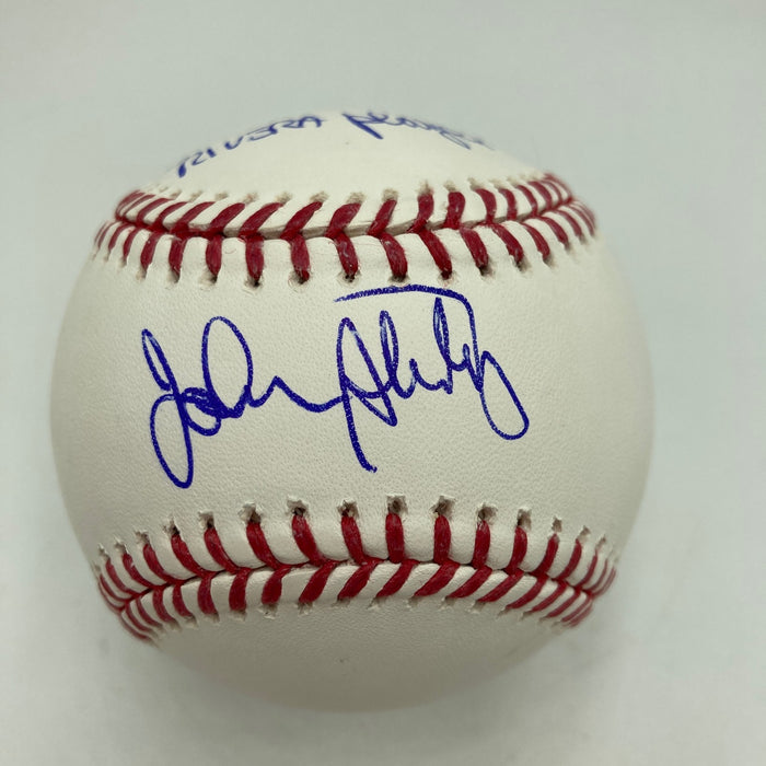 John Sterling "I Called Every Game Jeter & Rivera Played" Signed Baseball JSA