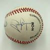 Stan Musial Tony Gwynn Rod Carew 7X Batting Champs Signed Baseball Beckett COA