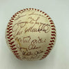 1972 Oakland A's Athletics World Series Champs Team Signed Baseball JSA COA