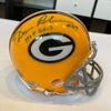 Dave Robinson HOF 2013 Signed Green Bay Packers Mini Helmet JSA COA
