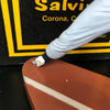 Rare Mickey Mantle Signed Original Salvino Mastermold #3/8 Foot Damaged With COA