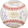 2009 New York Yankees Team Signed World Series Baseball Derek Jeter  Beckett COA