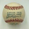 Mickey Mantle Signed Vintage American League Joe Cronin Baseball JSA COA