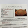Jerry Rice & Steve Young 1994 San Francisco 49ers Multi Signed Football JSA COA