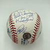1986 New York Mets World Series Champs Team Signed MLB Baseball JSA COA