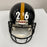 Rod Woodson 1990's Pro Bowl Signed Game Used Pittsburgh Steelers Helmet JSA COA