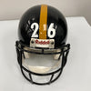 Rod Woodson 1990's Pro Bowl Signed Game Used Pittsburgh Steelers Helmet JSA COA