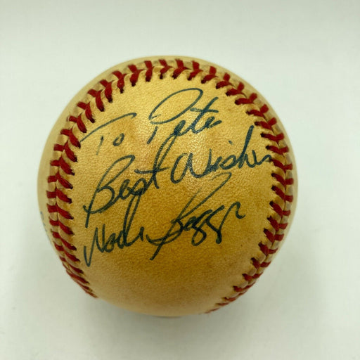 Wade Boggs Signed Vintage American League Macphail Baseball JSA COA