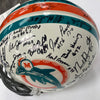 1972 Miami Dolphins Super Bowl Champs Team Signed Full Size Helmet JSA COA