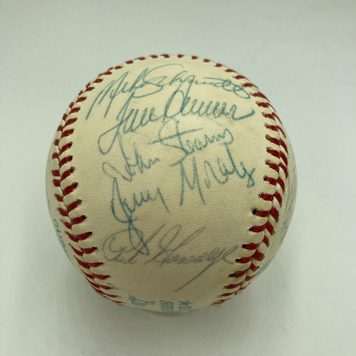 1977 All Star Game Team Signed Baseball 21 Sigs Tom Seaver Mike Schmidt