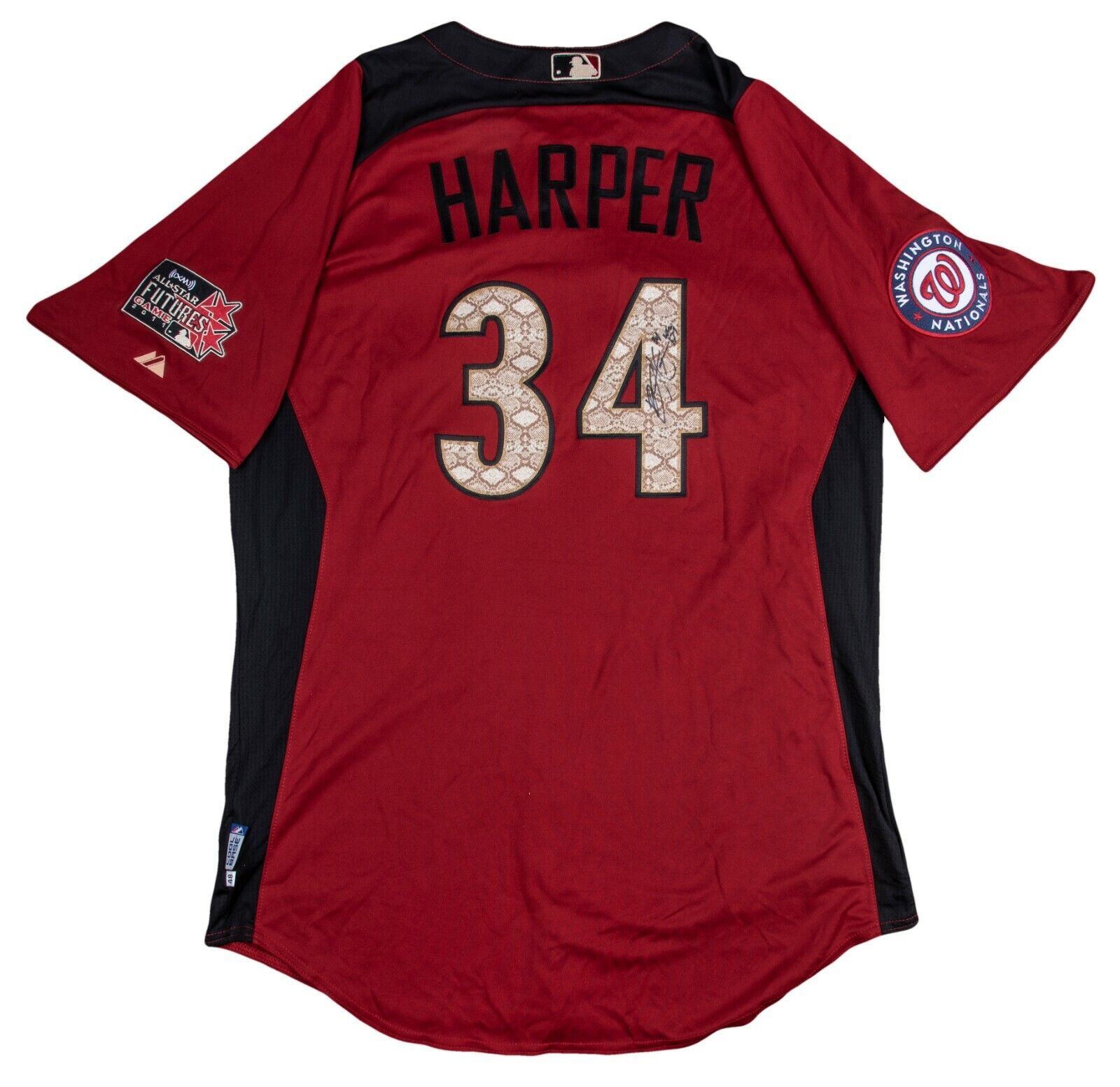 Bryce Harper Rookie Signed 2011 All Star Game Futures Team USA Jersey Beckett