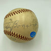Historic 1956 World Series Don Larsen Perfect Game Signed Game Used Baseball JSA
