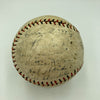 1928 St. Louis Cardinals NL Champs Team Signed Baseball Grover Alexander JSA COA