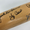 1969 New York Mets World Series Champs Team Signed Bat Nolan Ryan Tom Seaver JSA