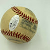 Johnny Mize Single Signed National League Baseball JSA COA
