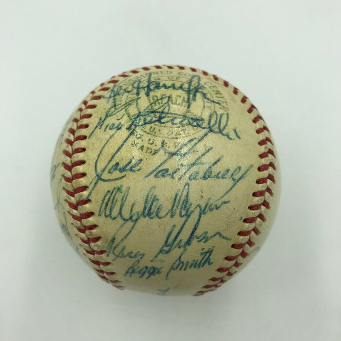 1967 Boston Red Sox AL Champs Team Signed American League Baseball With JSA COA