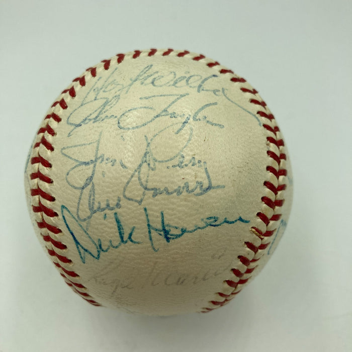 1963 All Star Game Team Signed Baseball Nellie Fox Yogi Berra Roger Maris JSA