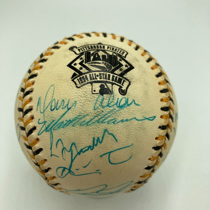 1994 All Star Game National League Team Signed Baseball Barry Bonds PSA DNA COA