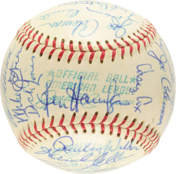 Gil Hodges Sweet Spot 1967 Washington Senators Team Signed Baseball