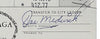 Joe Medwick Signed The Otesaga Hotel Cooperstown Receipt PSA DNA 10 Gem Mint
